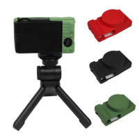 Soft Camera Bag Silicone Case For SONY ZV1 ZV-1 Z-V1 Rubber Camera case Protective Body Cover Skin HD Tempered Glass Protector