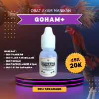 GOHAM+ Obat goham ayam manikan sariawan gohaman