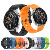 Watch Band 22mm For Huawei Watch GT 3 GT3 42mm 46mm Watchband Silicone Strap For Huawei Watch 3 4/GT 2 Pro/GT Runner 2E Bracelet
