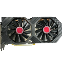 Refurbished For Radeon RX 590 8G Gaming Graphics Cards Black Wolf Edition PCI Express 3.0 16X