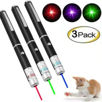 Laser Pointer Without Number 7 Battery Funny Cats and Dogs Red Purple Green Light Laser Pen Hunting Laser Camping Equipment