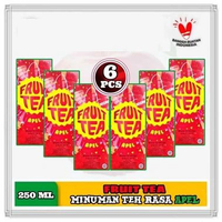 Minuman Teh Kotak Ultra Jaya UHT 300 x 6 Apel, Blackcurrant, Leci, Lemon, Teh Botol Fruit Tea, S-Tee