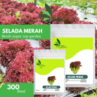 TOP GARDEN BIBIT SAYURAN SELADA MERAH BIJI SAYURAN SELADA MERAH