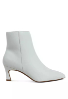 London Rag Sepatu bot kulit imitasi warna putih