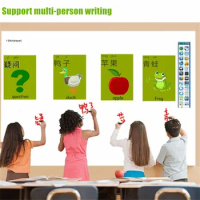85/86 Inch Universal Smart TV Teaching Electronic Large Big Touch Screen Board Clever Touch Interactive Whiteboard For Kids