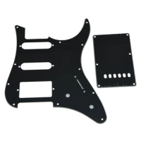 Black 3 Ply Guitar Pickguard W/ Back Plate and Screws Fits for Yamaha PACIFICA Guitar Accessories Guitar Part Free Shipping