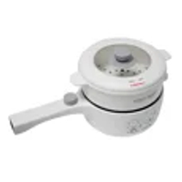 ANITECH หม้อต้มไฟฟ้าอเนกประสงค์ สนูปปี้ รุ่น SNP-SMC701 สี Ivory White ความจุ 1 ลิตร