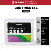 HẠT CONTINENTAL DEEP 100% Cà phê Arabica Nguyên Chất
