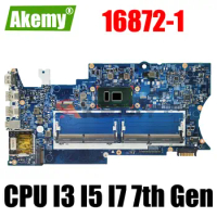 For HP Pavilion X360 14-BA Laptop Motherboard Mainboard with 4415U I3 I5 I7 7th Gen CPU UMA 16872-1 Motherboard