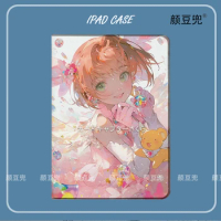 Card Captor Anime SAKURA Case For Samsung Galaxy Tab S9Lite 8.7 2021Case SM-T220/T225 Tri-fold stand Cover Galaxy Tab S6 lite