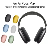 1Pair Soft Silicone Ear Cushion for Airpods Max Case Replacement Silicone Ear Pads Cover For AirPods Max Headset Protect Case