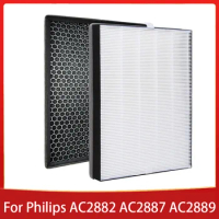 FY2422 FY2420 for Philips Air Purifier AC2882 AC2887 AC2889 AC3822 Replacement HEPA and carbon filter Accessies