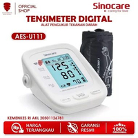 Sinocare Tensimeter Digital AES-U111 Alat Ukur Tensi Tes Tekanan Darah Medis