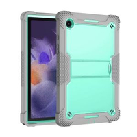 適用三星TabA7lite減震保護套平板電腦矽膠防摔保護殼帶支架氣囊