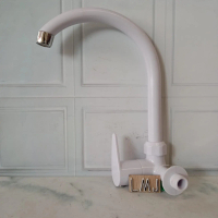 Kran Angsa Fleksibel NEW SOLIGEN PVC Keran Cuci Piring Tembok Sink