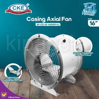 CKE Casing Axial Fan 16 Inch Galvanis / Body Kipas Aksial Blower 16