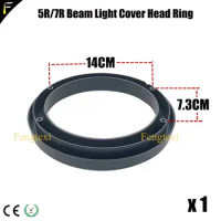 New 7R Beam 200/230/260 Moving Head Cover Housing R7 5R Small Louve Rubber Rubber Gaskets Parts and Head Ring for Sharpy Beam