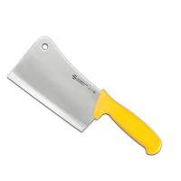 【SANELLI 山里尼】SUPRA剁刀 18CM 黃色 剁骨刀(158年歷史100%義大利製 設計)