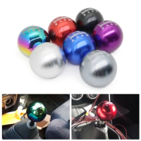 MUGEN 6 speed Universal Neo Chrome Manual Automatic Spherical Round 50MM Gear Shift Knob For Honda/TOYOTA/MAZDA GSK04