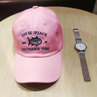 韓國代購  魚 老帽 鴨舌帽 版帽 snapback 粉色 鴨舌 男女 高品質  刺繡  Nike 愛！