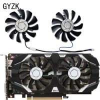 New For MSI GeForce GTX1050 1050ti 4GB TOCC Graphics Card Replacement Fan HA8010H12F-Z