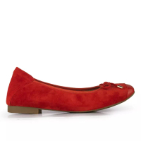 Gino Mariani Sepatu Ballet Flats Wanita Gino Mariani Federica Red
