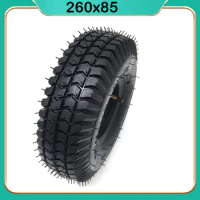 10x3" (3.00-4, 260x85) Black Pneumatic Tire for Power Wheelchair and Scooter Wheels Quickie P200 P310
