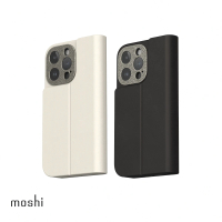 moshi iPhone 15 Pro Magsafe Overture 磁吸可拆式卡夾型皮套(iPhone 15 Pro)