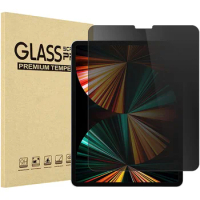 , Anti-Spy Privacy Tempered Glass Screen Film Guard for iPad Pro 12.9 Inch 2022 2021 2020 2018/iPad Pro 12.9" 6th 5th 4th 3rd