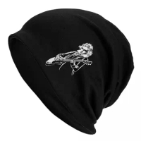 Beethoven Rock Beanie Hats German Composer Bonnet Hats Female Male Trendy Outdoor Skullies Beanies Autumn Custom Elastic Caps