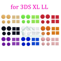 Colourful Color Screw Feet Cover Set Replacement For Nintendo for 3DS XL 3DS LL Screw Rubber pads