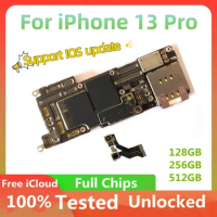 Fully Tested Mainboard for iPhone 13 Pro Motherboard With Face ID Unlocked Logic Board Cleand iCloud