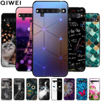 For TCL 10 Pro Case 6.47'' Cute Fashion Soft TPU Silicone Cover for TCL 10 Pro 10Pro Phone Cases T799B T799H Cartoon Cats Fundas