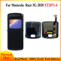 For Motorola Moto Razr 5G 2020 XT2071-4 LCD Display+Touch Screen Digitizer Assembly Replacement Motorola Razr 5G Lcd Screen