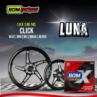 2025 new Bom Rangsit BomX Luna Mags CNC x14s 5 Spokes Motorcycle Accessories cod