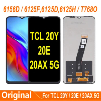 Original For TCL 20E 20Y 20AX 5G T768O 6125F 6125D 6125H 6156D LCD Display Touch Screen Digitizer Assembly