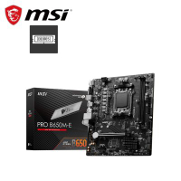 微星 PRO B650M-E 主機板+Solidigm P41 Plus 1TB Gen4 SSD
