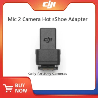 DJI Mic 2 Camera Hot Shoe Adapter for The DJI MIc 2 Receiver Is Connected With the MI Hot Shoe Interface of Sony Camera.
