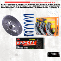 MANGKOK GANDA KARTEL GARIS BY NLR RACING / KAMPAS DAYTONA DAN PER CVT BRT NMAX AEROX / BEAT FI ESP G