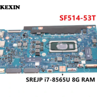 NBH7H11004 18751-1 448.0D709.0011 For Acer Swift 5 SF514-53 SF514-53T TMX514-51 X45-51 Laptop Motherboard i7-8565U CPU 8G RAM