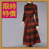 毛呢外套羊毛大衣-保暖長版女風衣62v17【韓國進口】【米蘭精品】