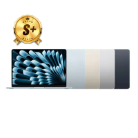 【Apple】S+級福利品 MacBook Air 13.6吋 M4 晶片 10核心CPU 與 10核心GPU 16G 512G SSD(原廠保固中)