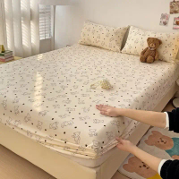 [Hàng mới] Bộ ga gối 3 món cotton đũi ga và 2 vỏ gối 45x65 chất liệu đũi thoáng khí m6x2m và m8x2m