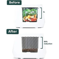 Lomi Kitchen Composter Bundle (90 Cycles) | World’s First Smart Waste™ Home Food Upcycler | Turn Waste into Natural Fertilizer