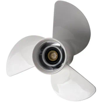 Propeller Prop 50-60-70Hp Outboards 3 Blades Aluminum 13 1/4 X 17 K For Yamaha
