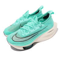 【NIKE 耐吉】慢跑鞋 Zoom Alphafly Next% 女鞋 氣墊 舒適 避震 路跑 馬拉松 球鞋 綠 白(CZ1514-300)