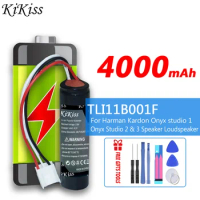 KiKiss High Capacity 4000mAh LI11B001F Battery for Harman Kardon Onyx studio 1,Onyx Studio 2 &amp; 3 Speaker Loudspeaker