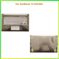 New Laptop Top Case Palmrest Upper Cover Bottom Carcass Housing Cover Case For Asus ZenBook 14 X435EA shell