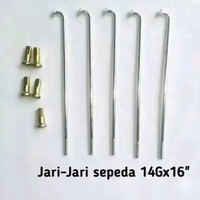 Jari Jari Sepeda 14Gx16" - Ruji sepeda 14x16" - Spoke Jari Jari Sepeda - Ruji sepeda anak - Jari Jar