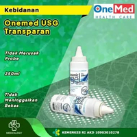 Ultrasonic Gel USG Gel 250ml Transparant OneMed Gel USG Onemed 250 ml